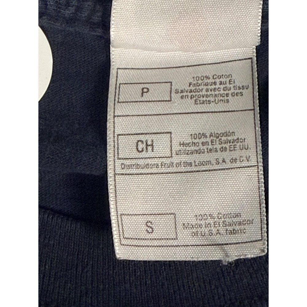 Fruit Of The Loom Shirt Mens Small Black The Simpsons Cast Graphic Cartoon Tee - Picture 7 of 8
